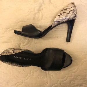 Franco Sarto Leather Pumps